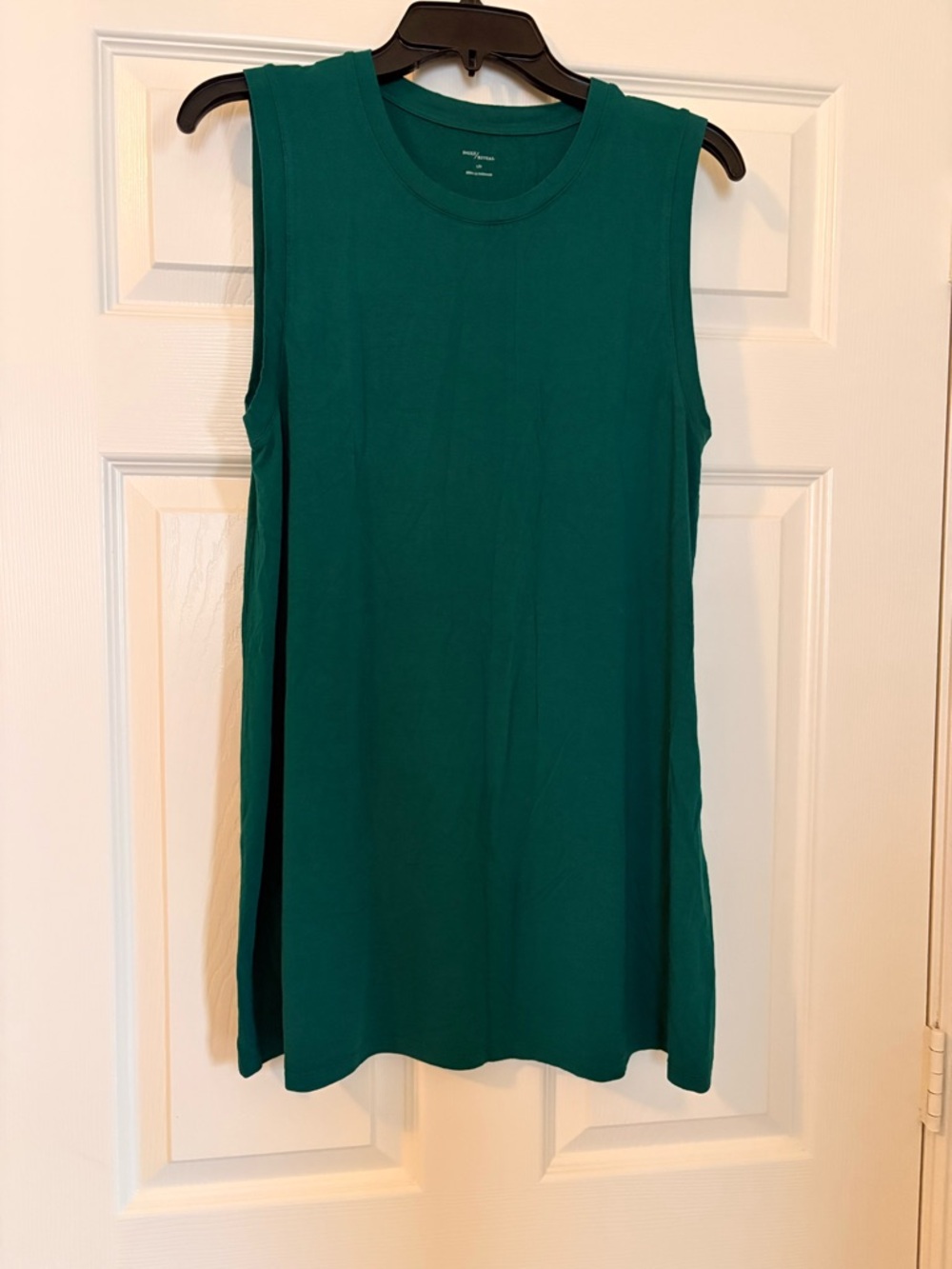 Daily Ritual Green Sleeveless Tunic Tank